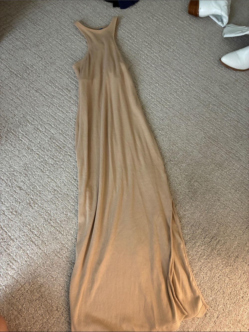 Old Navy Beige Maxi Dress
